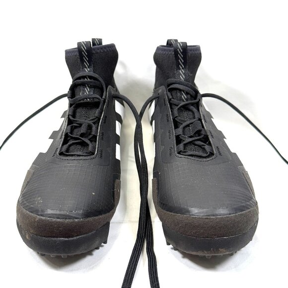 Adidas The Gravel Shoe Cycling Shoes Black White SPD Cleats Size M6/W7 (GW5330) - Picture 2 of 8